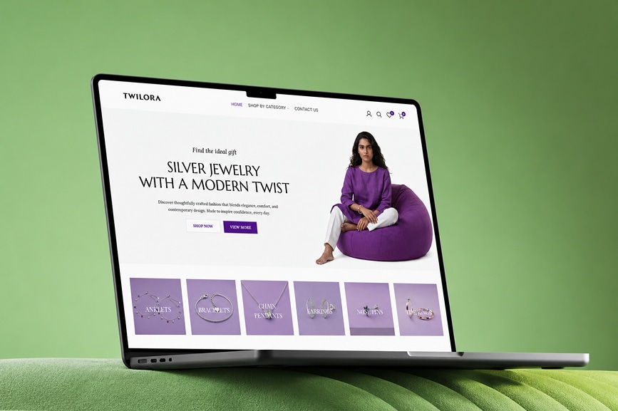 Twilora - Jewelry storefront designed for modern gifting and product discovery