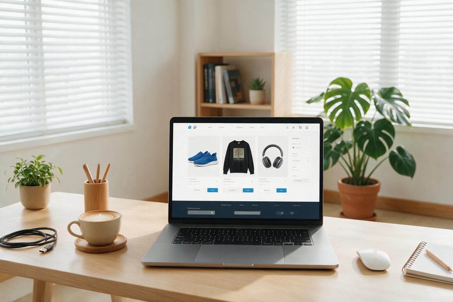 WooCommerce storefront displayed across desktop and mobile devices