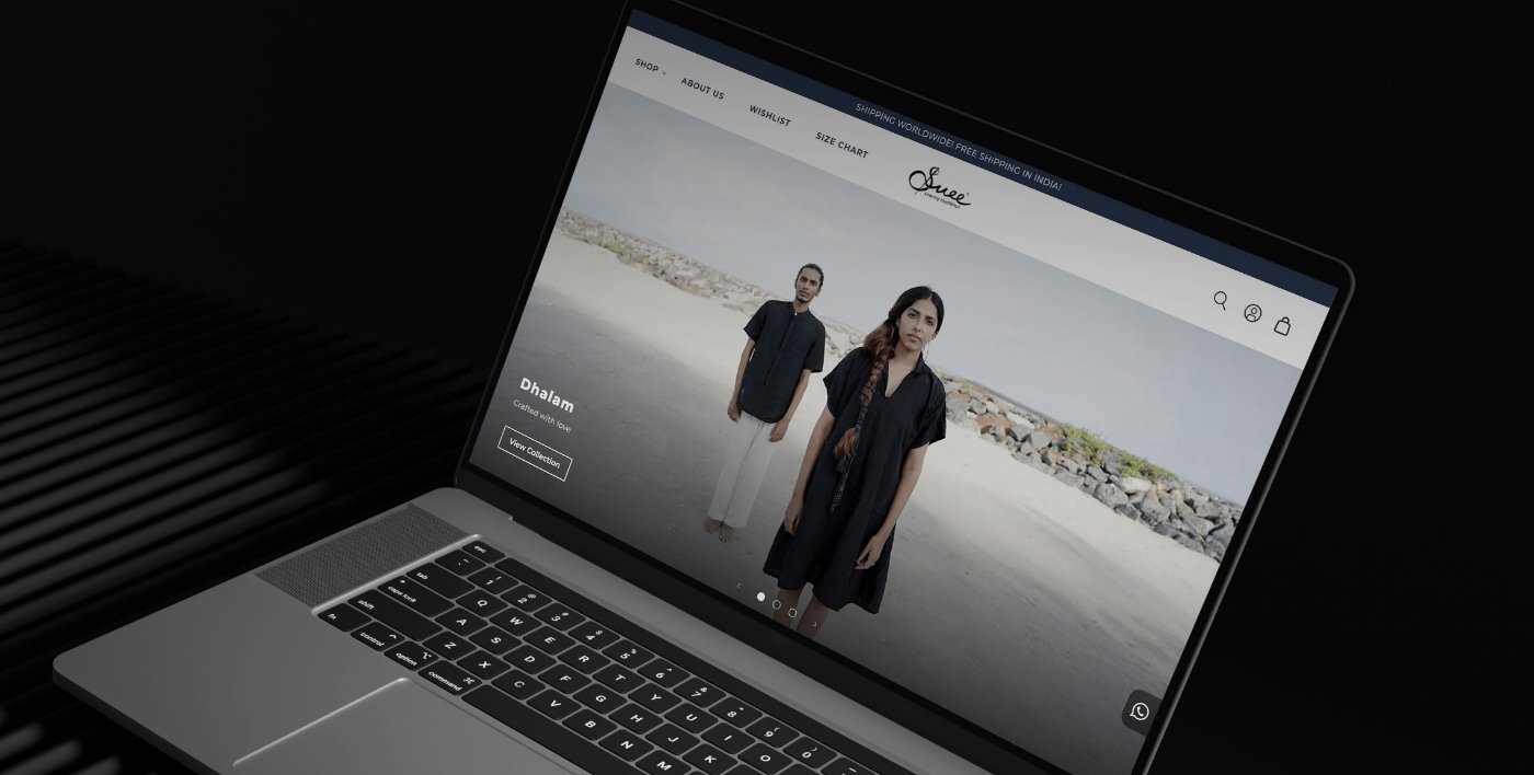 Custom Shopify website development for brands