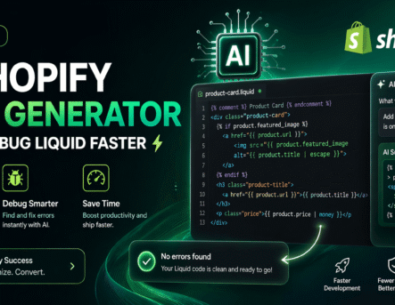 AI Shopify Code Generator- Write & Debug Liquid Faster